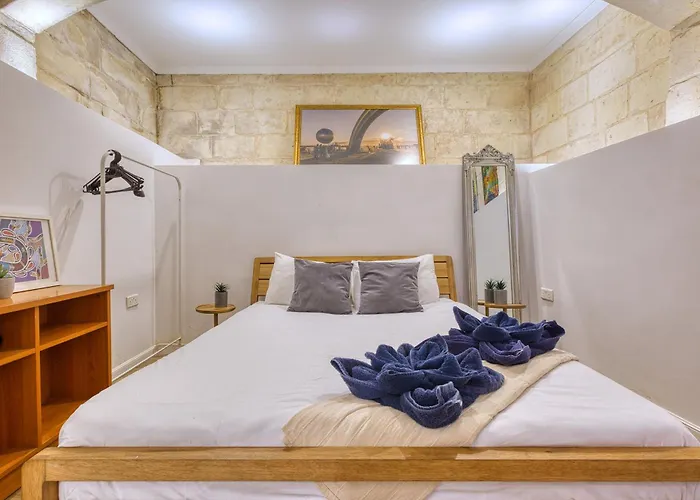 Charming 1bedroom Heart Of Lägenhet Valletta